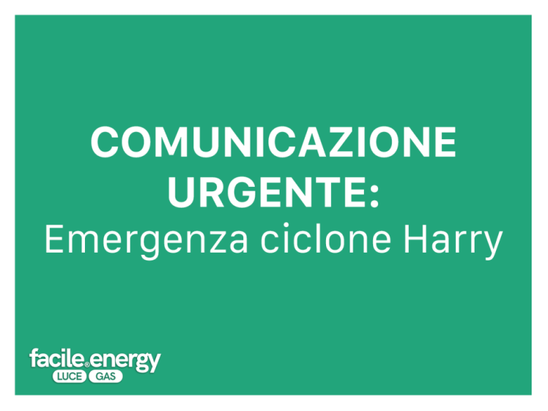 Emergenza ciclone Harry